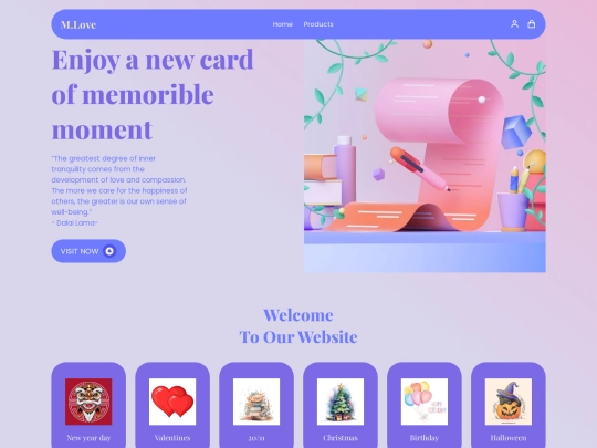 myWebsite/homepage screenshot