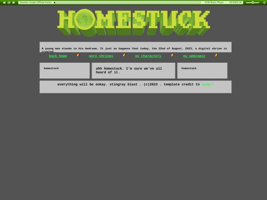 shrines/homestuck screenshot