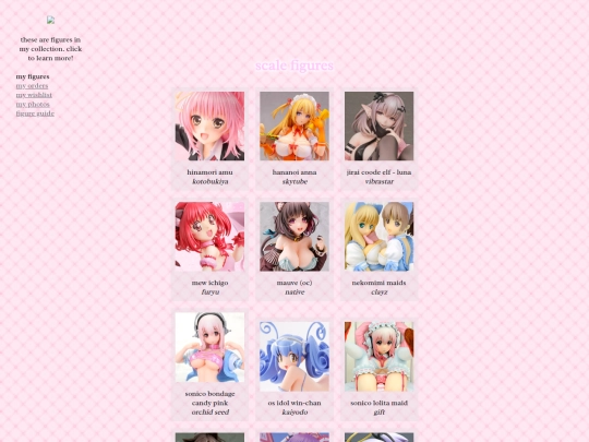 page/myfigs screenshot