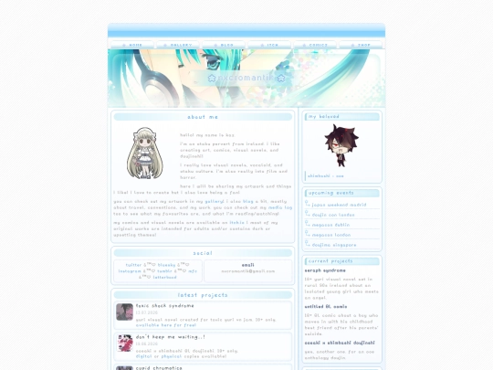 page/profile screenshot