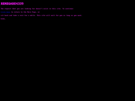 not_found screenshot