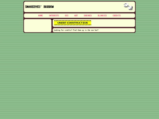 pages/interests screenshot
