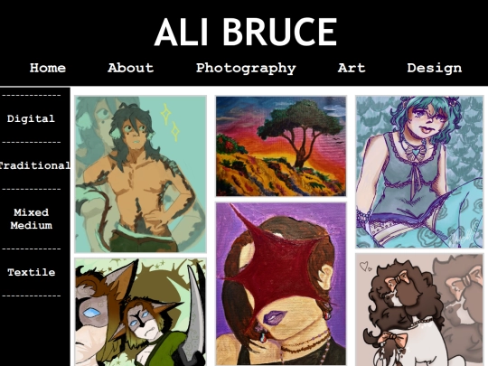 pages/art screenshot