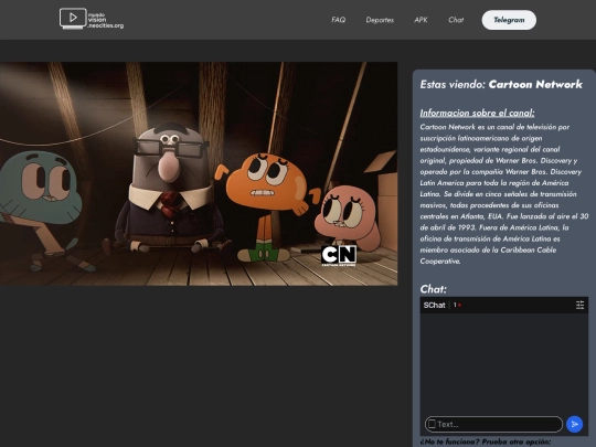 canales/cartoon screenshot