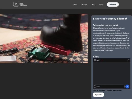 canales/disney screenshot
