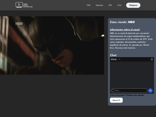canales/hbo screenshot