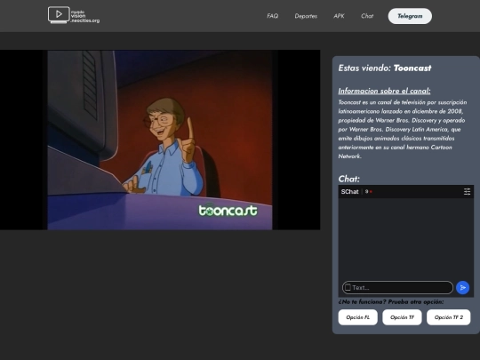 canales/tooncast screenshot