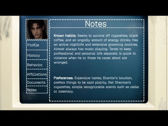 Gang/CProfiles/Allanon/notes screenshot