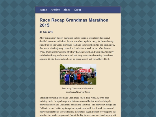 posts/2015-06-27-Race-Recap-Grandmas-Marathon-2015 screenshot