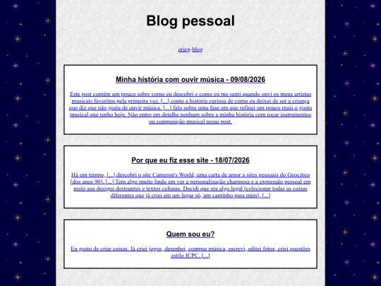 blog screenshot