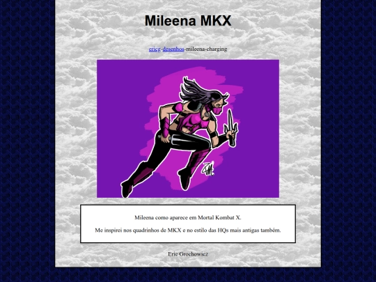 desenhos/mileena-charging screenshot