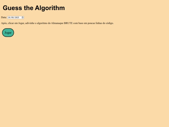 guess-the-algorithm screenshot