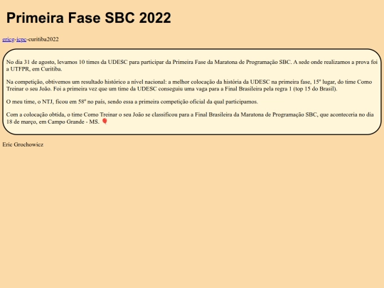 icpc/curitiba2022 screenshot
