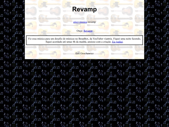 musica/revamp screenshot