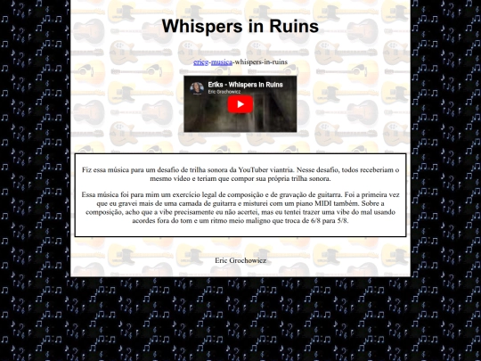 musica/whispers-in-ruins screenshot