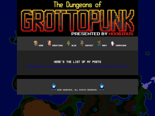 blog screenshot