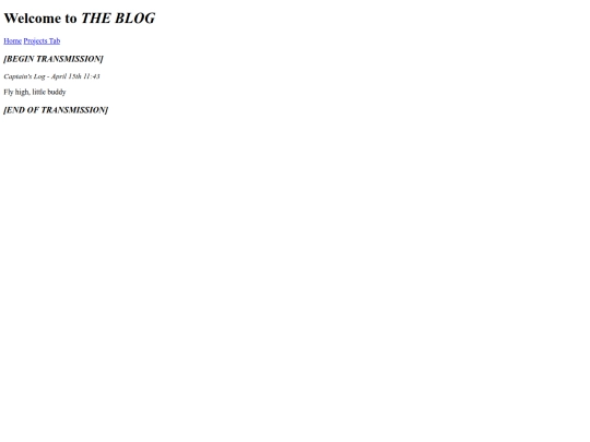 blog screenshot
