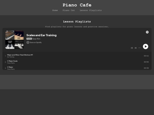 lesson-playlists screenshot