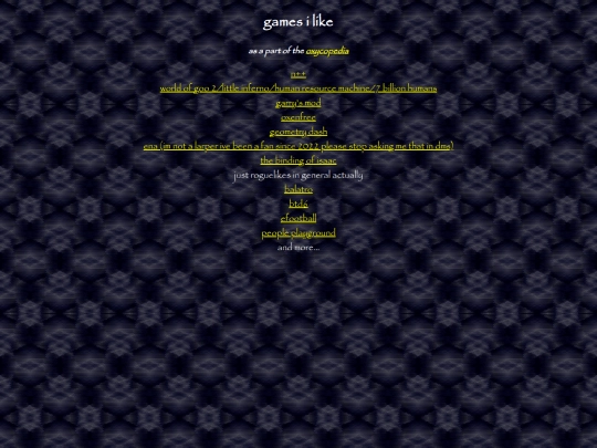 games screenshot