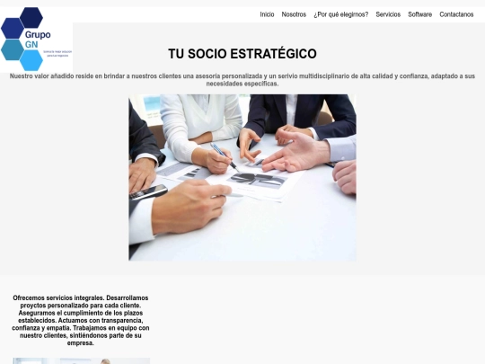 Porque elegirnos screenshot