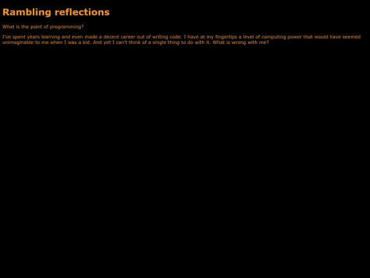 blarg/programming screenshot