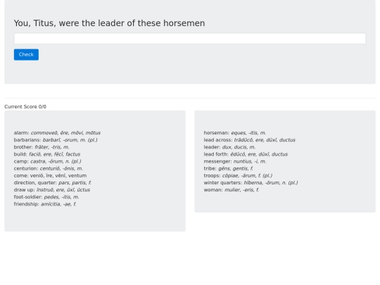 latin/bennet_1 screenshot