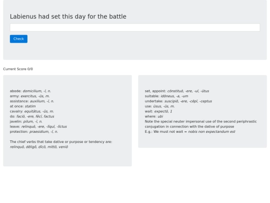 latin/bennet_7 screenshot