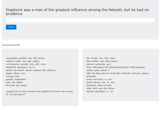 latin/bennet_8 screenshot