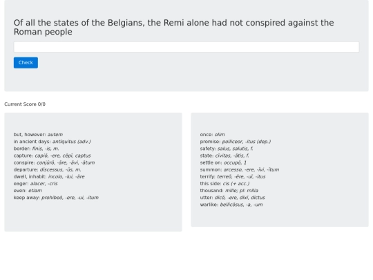 latin/bennet_8a screenshot