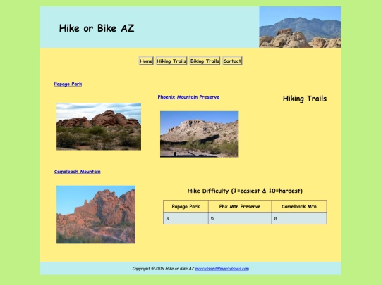 hikingtrails screenshot