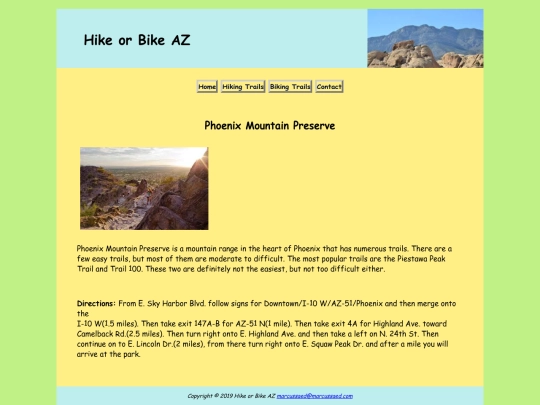 phxmtnpreserve screenshot