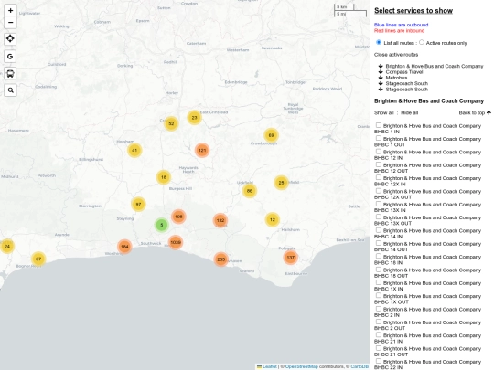 mapBrighton screenshot