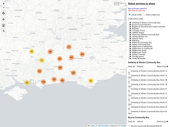 mapWestSussex screenshot
