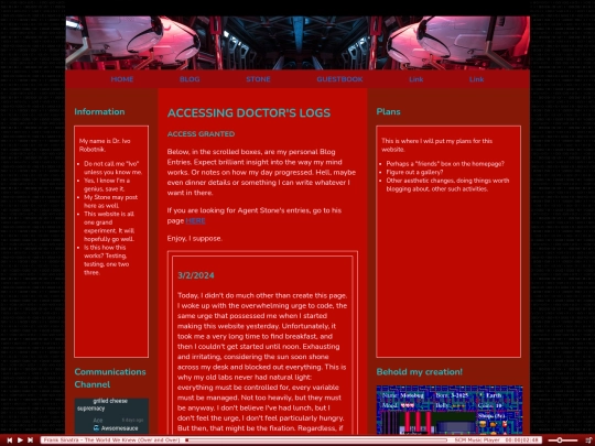 blog screenshot