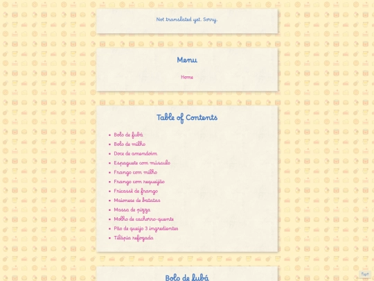 eng-receitas screenshot