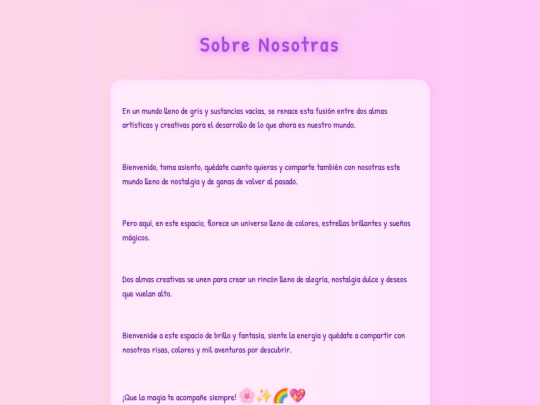sobre screenshot