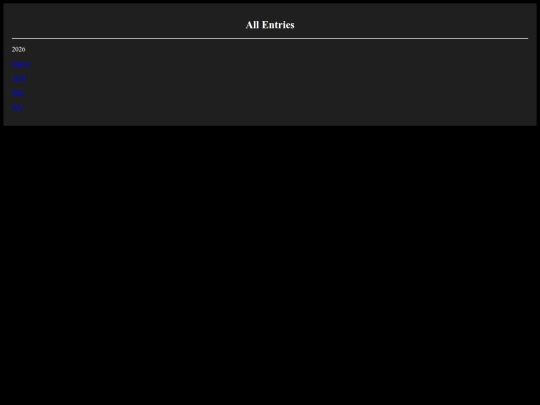 blog screenshot