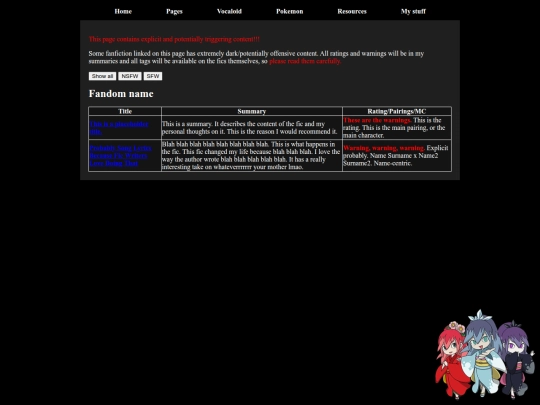 fic screenshot