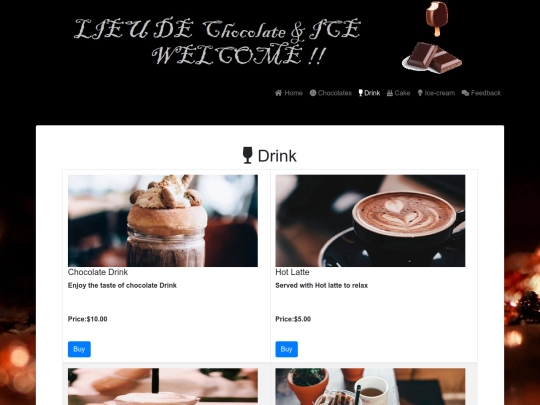 drink_bootstrap screenshot