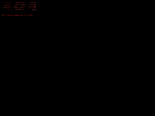 not_found screenshot