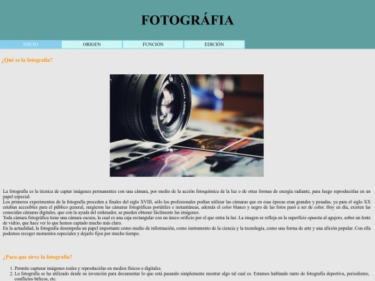 INICIO screenshot