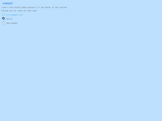 contact screenshot