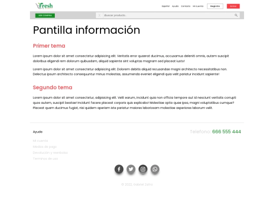 PracticaTienda/info screenshot