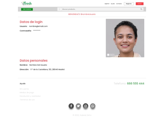 PracticaTienda/user screenshot