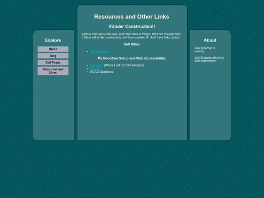 Subpages/resources screenshot
