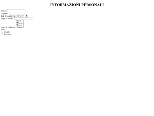 pagine/schedadati screenshot
