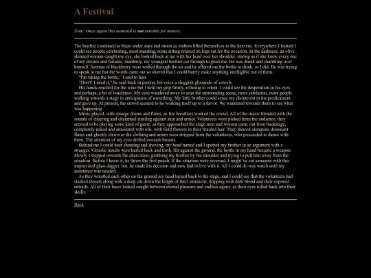 journal/afestival screenshot