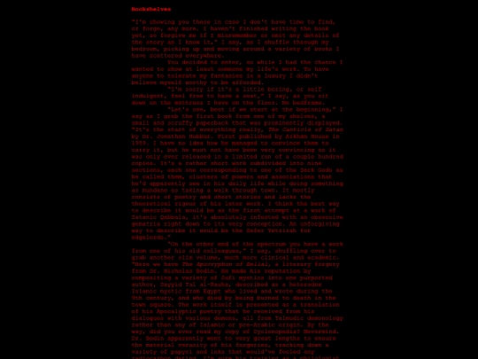 journal/bookshelves screenshot