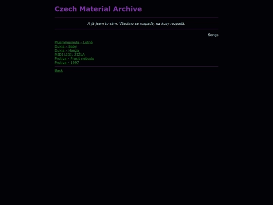 journal/czecharchive screenshot