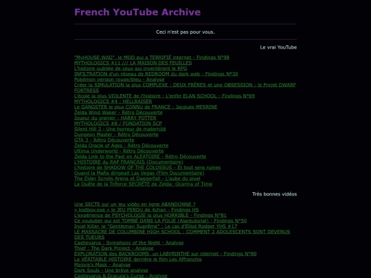 journal/frenchyoutube screenshot